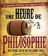 Christophe Delort dans Une heure de philosophie (avec un mec qui ne sait pas grand chose) - Carré Rondelet Théâtre