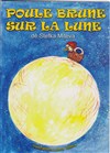 Poule brune sur la lune - Le mouchoir de poche