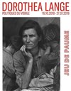 Visite guidée : Exposition Dorothea Lange - Musée du Jeu de Paume