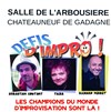 Défis d'impro - L'Arbousière