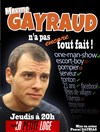 Maxime Gayraud dans Maxime Gayraud n'a pas encore tout fait - La Petite Loge Théâtre