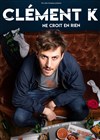 Clément Kersual dans Clément K ne croit en rien - Théâtre BO Saint Martin