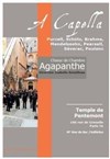 Choeur de chambre Agapanthe - A Capella - Temple de Pentemont 