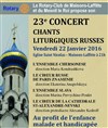 Chants Liturgiques Russes - Eglise Saint Nicolas