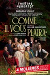 Comme il vous plaira - Théâtre Hébertot