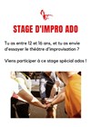 Stage d'improvisation théâtrale pour ado - Salle Bretten