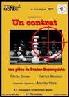 Un contrat - Carré Rondelet Théâtre