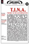 T.I.N.A : There is no alternative - Théâtre des Béliers Parisiens