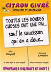 Toutes les bonnes choses ont une fin, sauf le saucisson qui en a deux ! - Le Citron Givré