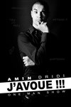 Amin dans J'avoue !!! - Wmc Artist's Corner