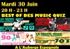 Best of music quiz 60's, 70's, 80's, 90's - L'Auberge Espagnole 