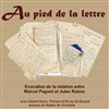 Au pied de la lettre - Théâtre de l'Embellie