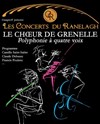 Le choeur de grenelle, polyphonie à quatre voix - Théâtre le Ranelagh