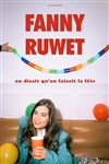 Fanny Ruwet dans On disait qu'on faisait la fête - Théâtre de l'Atelier