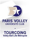 Volleyball : Paris volley - Tourcoing - Stade Charléty - Salle Charpy