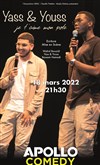 Yass & Youss dans Je t'aime mon pote - Apollo Comedy - salle Apollo 90