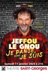 Jeffou le Gnou dans Je panse donc je suis - Théâtre Saint Georges