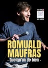 Romuald Maufras dans Quelqu'un de bien - Théâtre Lino Ventura