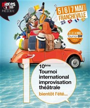 10ème Tournoi d'Impro Internationale de Pièces en Stock L'Iris Affiche