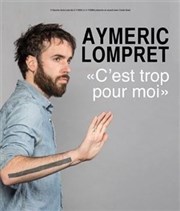 Aymeric Lompret dans C'est trop pour moi Thtre le Tribunal Affiche