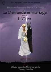 La Demande en mariage et L'Ours Thtre de l'Anagramme Affiche