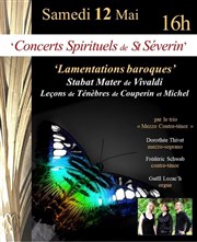 Stabat Mater de Vivaldi & Leçons de Ténèbres de Couperin Eglise Saint Sverin Affiche