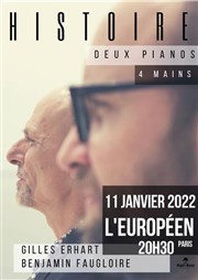 Gilles Erhart et Benjamin Faugloire dans Histoire L'Europen Affiche