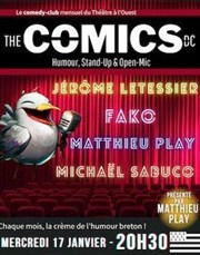 The Comics DC Thtre  l'Ouest Auray Affiche