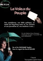 Sophie Duchamp dans La voie-x du peuple L'Appart Caf - Caf Thtre Affiche