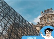 Chasse au trésor dans le musée du Louvre Muse du Louvre Affiche