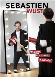 Sébastien Wust dans Maître vous avez la parole Thtre  l'Ouest Caen Affiche