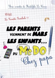 Les parents viennent de Mars, les enfants du McDo ! Chez papa Casino Les Palmiers Affiche