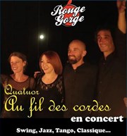 Quatuor Au fil des cordes Rouge Gorge Affiche