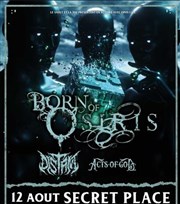 Born of Osiris + Distant + Acts of God Secret Place Affiche