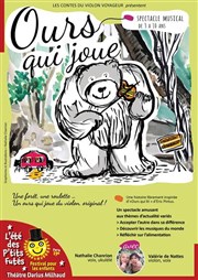 Ours qui joue Thtre Darius Milhaud Affiche