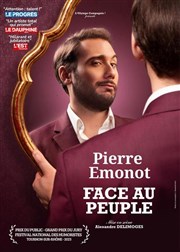 Pierre Emonot dans Face au peuple La Tache d'Encre Affiche