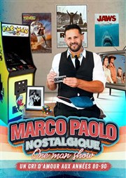 Marco Paolo dans Nostalgique Le petit Theatre de Valbonne Affiche