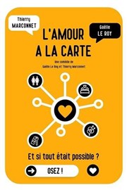 L'amour à la carte L'Appart Caf - Caf Thtre Affiche