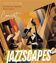 Jazzscapes Caf culturel Les cigales dans la fourmilire Affiche