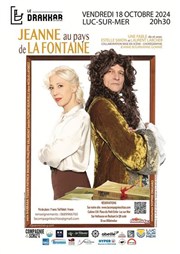 Jeanne au pays de La Fontaine Le Drakkar Affiche