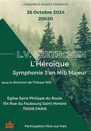 Beethoven - Symphonie n°3 Héroïque glise St Philippe du Roule Affiche