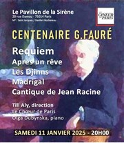 Centenaire Gabriel Fauré Le Pavillon de la Sirne Affiche