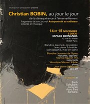 Christian Bobin, au jour le jour Espace Georges Bernanos Affiche