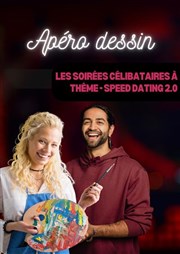 Atelier apéro dessin 100% célibataires Ces annes-l Affiche