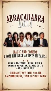 English Comedy and Magic - Abracadabra LOL La Pomme d'Eve Affiche