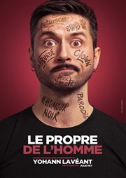 Yohann Lavéant dans Le propre de l'homme Contrepoint Caf-Thtre Affiche