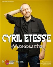 Cyril Etesse dans Monolithe La Basse Cour Affiche