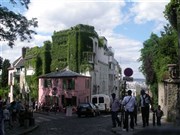 Visite guidée : Montmartre : de Saint-Denis à Amélie Poulain | par Marie-Anne Nicolas Funiculaire de Montmartre Gare Haute Affiche