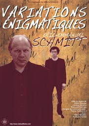 Variations énigmatiques Salle de spectacle d'Aime Affiche