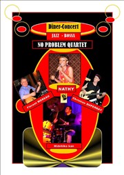 Concert jazz-latine avec No problem quartet LE 107 Affiche